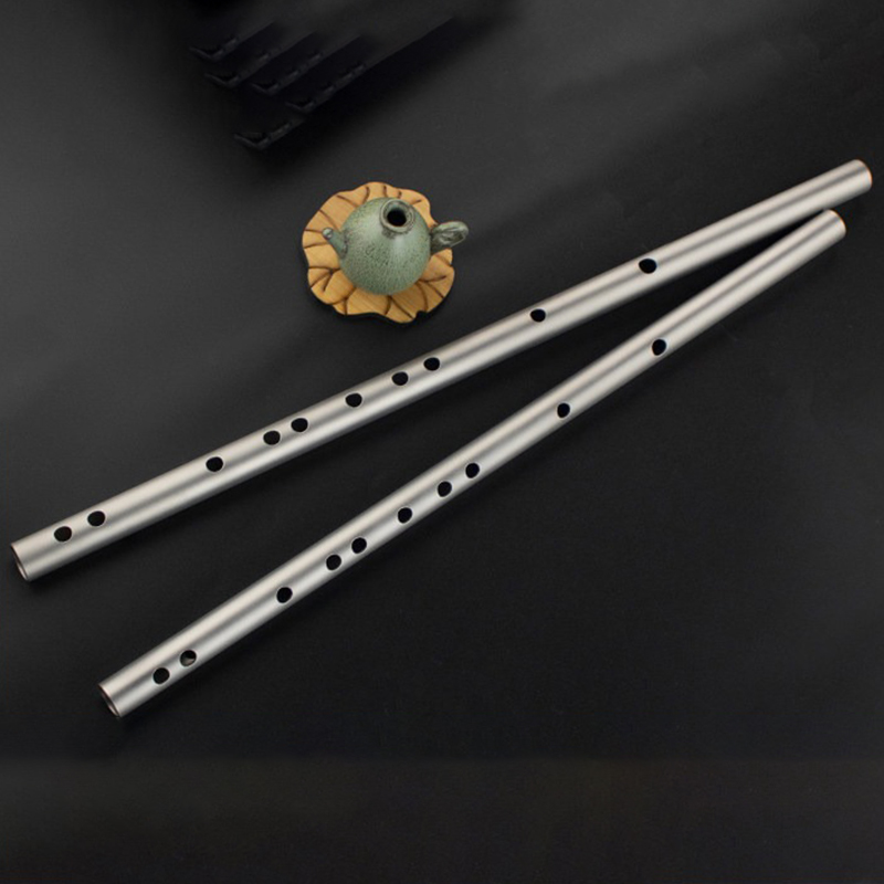 ขลุ่ยโลหะผสมไทเทเนียม ขลุ่ยแบบ - Musical Instrument Fife บทวิจารณ์และราคา