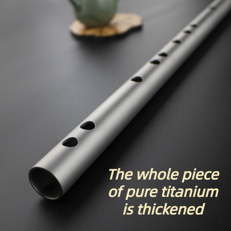 ขลุ่ยโลหะผสมไทเทเนียม ขลุ่ยแบบ - Musical Instrument Fife บทวิจารณ์และราคา