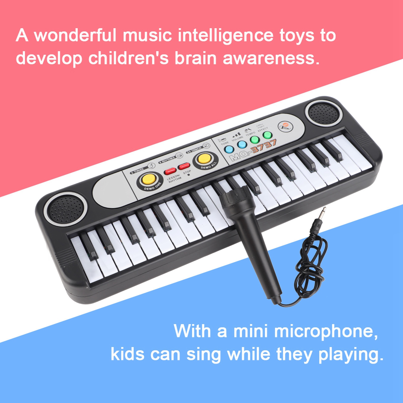37 คีย์ คีย์บอร์ดไฟฟ้า ดิจิตอล - Musical Instrument Game บทวิจารณ์และราคา