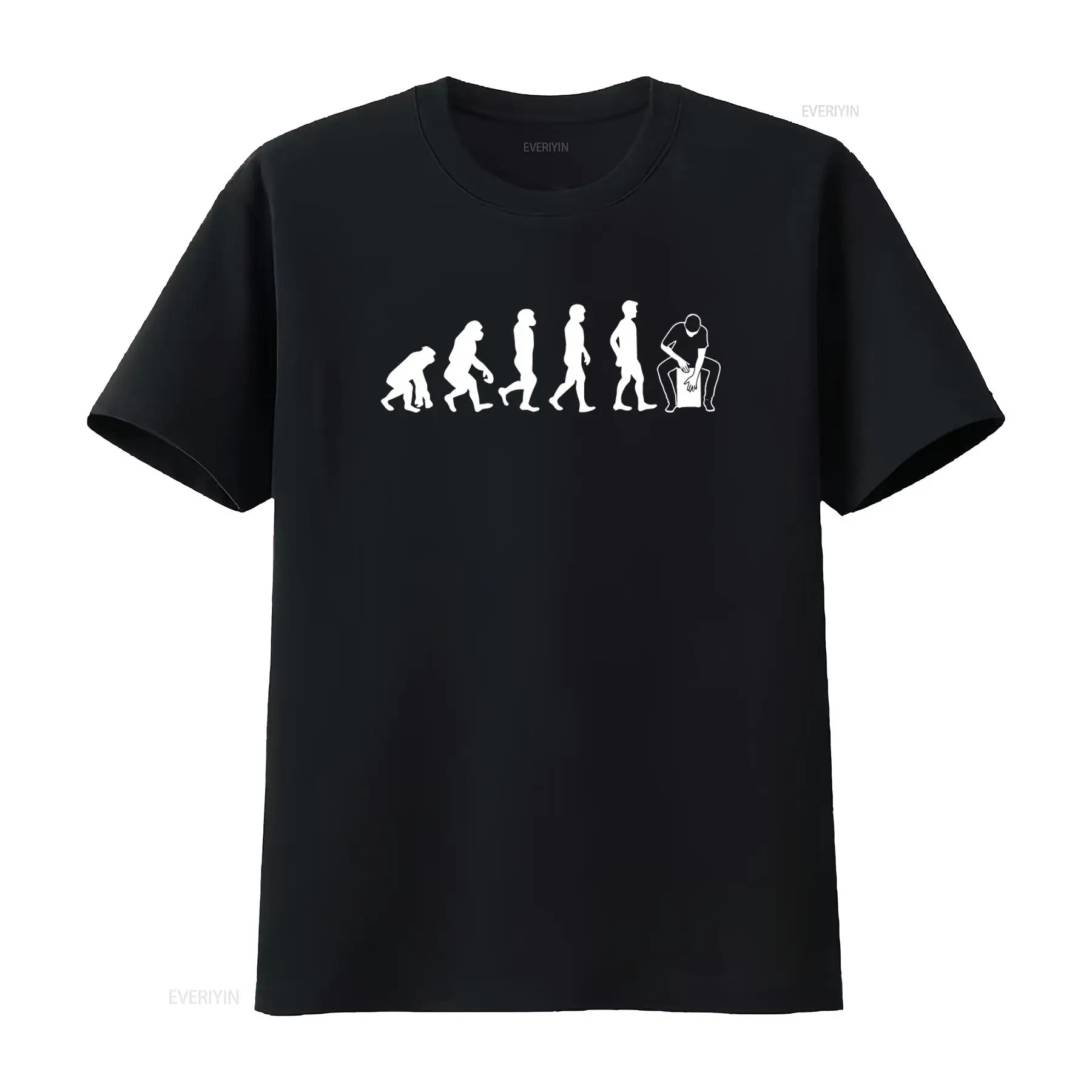 เสื้อยืดลายกล่องกลองคาฮอง Evol - Cajon Box Drum บทวิจารณ์และราคา