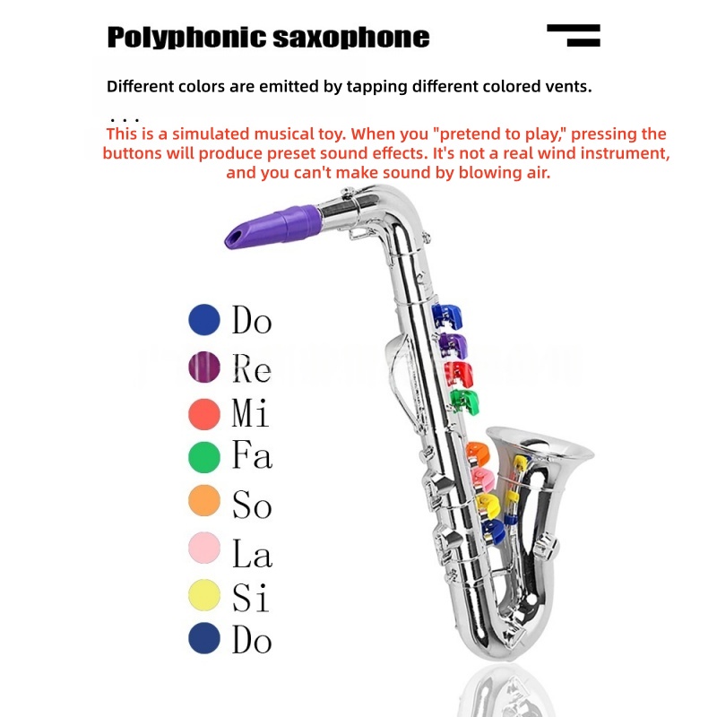 แซ็กโซโฟนของเล่น เครื่องดนตรีป - Musical Instrument Game บทวิจารณ์และราคา