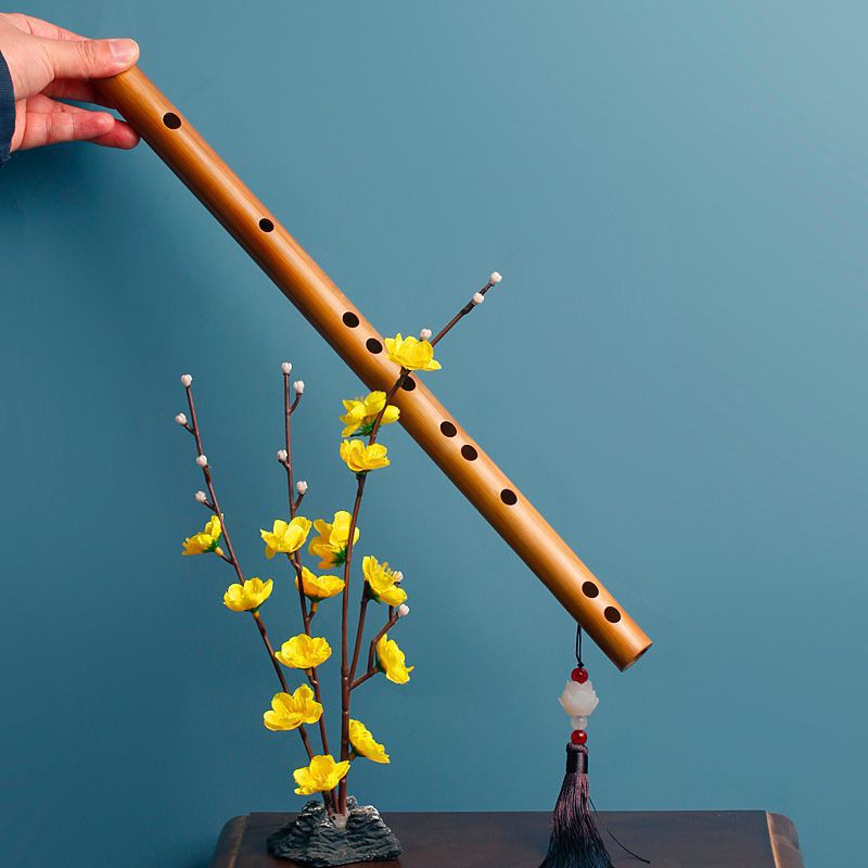 ขลุ่ยไม้ไผ่แบบดั้งเดิม ขลุ่ยขว - Musical Instrument Fife บทวิจารณ์และราคา