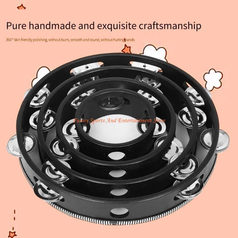 C4DE 4pcs คู่แถว Bells Tambour - Musical Instrument Game บทวิจารณ์และราคา