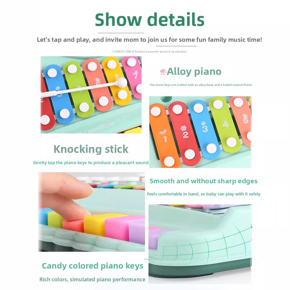 เครื่องดนตรีไซโลโฟน 8 โน้ต 2-i - Musical Instrument Harmonium บทวิจารณ์และราคา