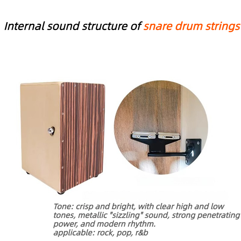 กลองคาฮองมืออาชีพ กลองไม้พกพา  - Cajon Box Drum บทวิจารณ์และราคา
