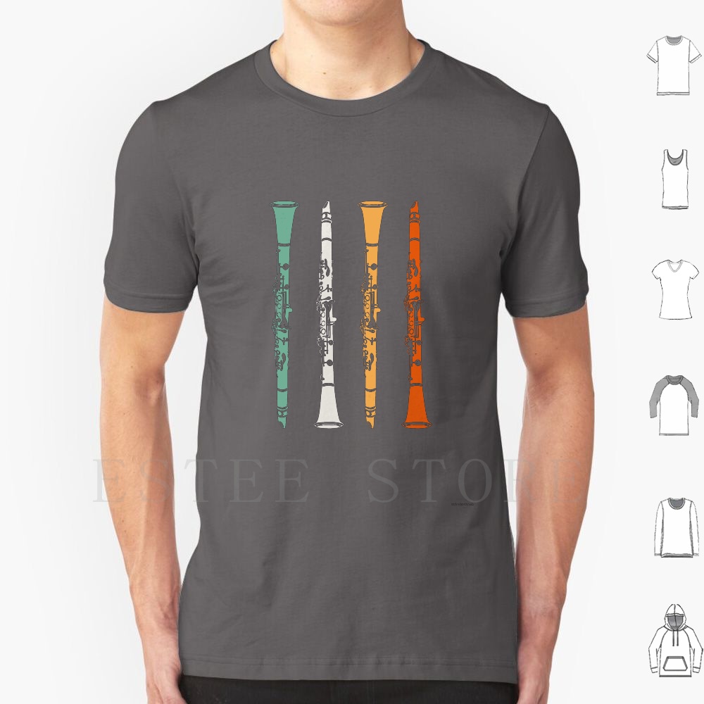 Clarinet T เสื้อ DIY ขนาดใหญ่  - Musical Instrument Diy บทวิจารณ์และราคา