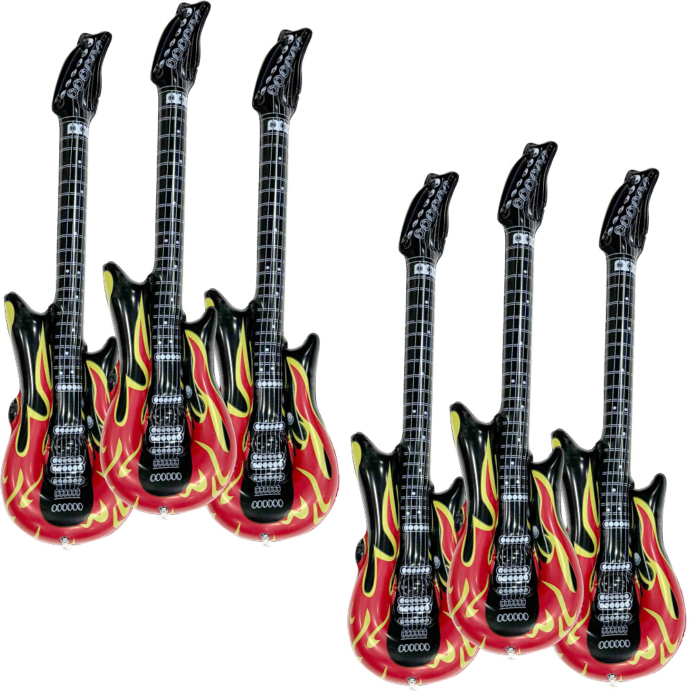 กีตาร์เปลวไฟเป่าลม 6 ชิ้น ชุดข - Musical Instrument Game บทวิจารณ์และราคา