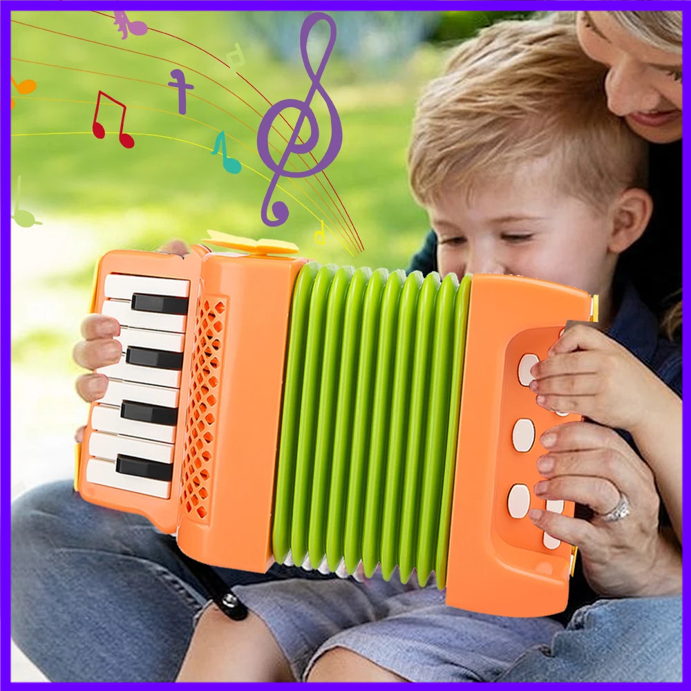 ของเล่นเด็กแบบแอคคอร์เดียน 10  - Musical Instrument Harmonium บทวิจารณ์และราคา