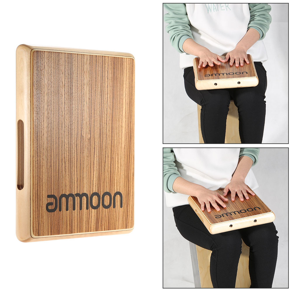 กลองคาฮองแบบพกพา ขนาดกะทัดรัด  - Cajon Box Drum บทวิจารณ์และราคา