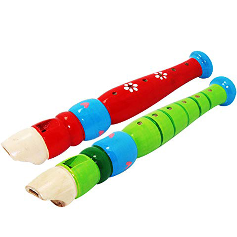 ขลุ่ยไม้ 2 ชิ้น ขนาด 20 ซม. สี - Musical Instrument Harmonium บทวิจารณ์และราคา